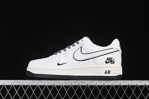 All Categories Nk Air Force 1 Air Force Series Nk Air Force 1 Low Air Force Low Nike Air Force 1'07 Low Beige White Black Air Force One Low Casual Shoes CS5288-036